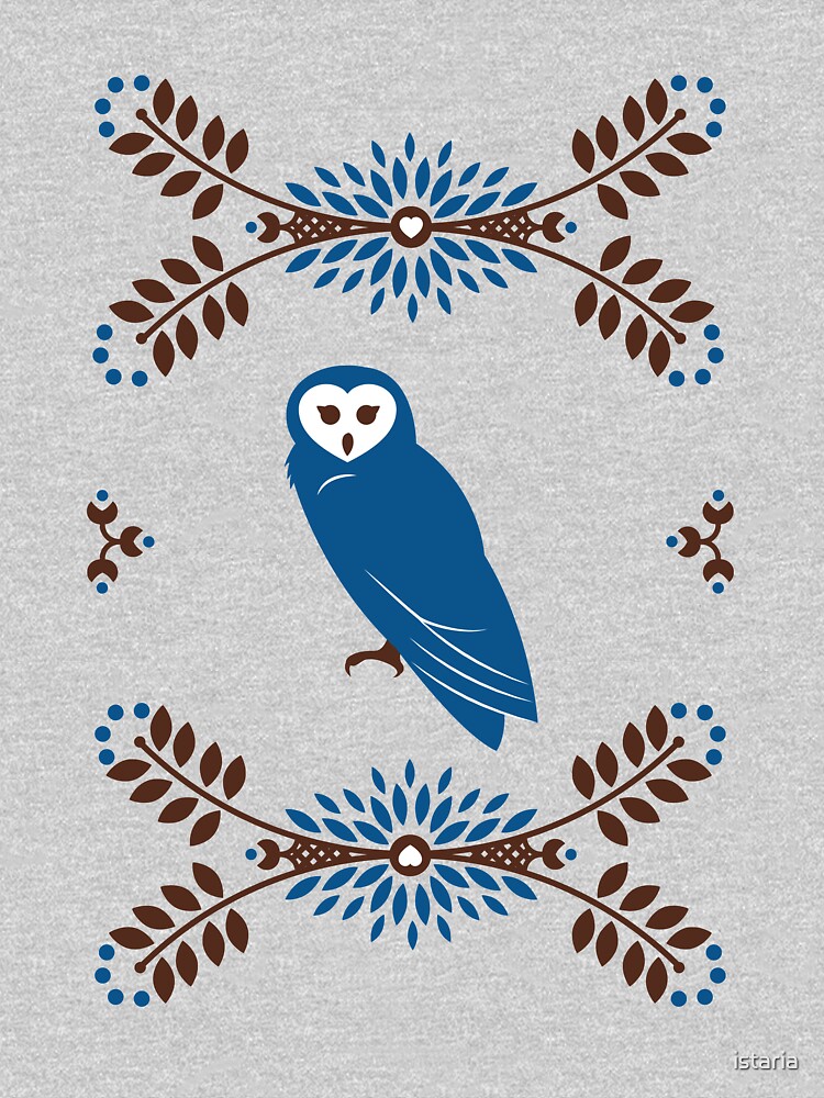 Folk Owl by istaria
