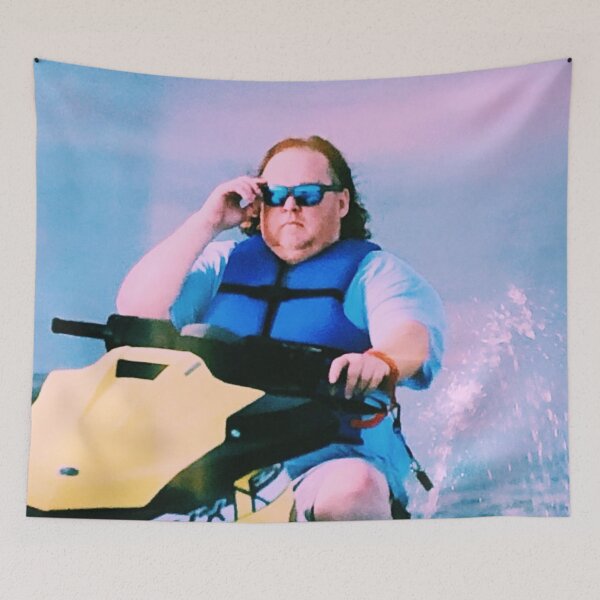 Item preview, James Garretson Riding a Jet Ski designed and sold by eliedelaneyyy.