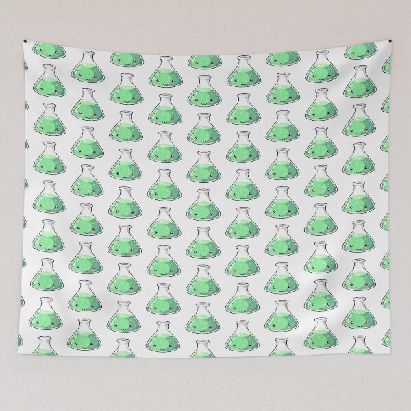 Item preview, Light Green Science Beaker Kawaii designed and sold by karspaul.
