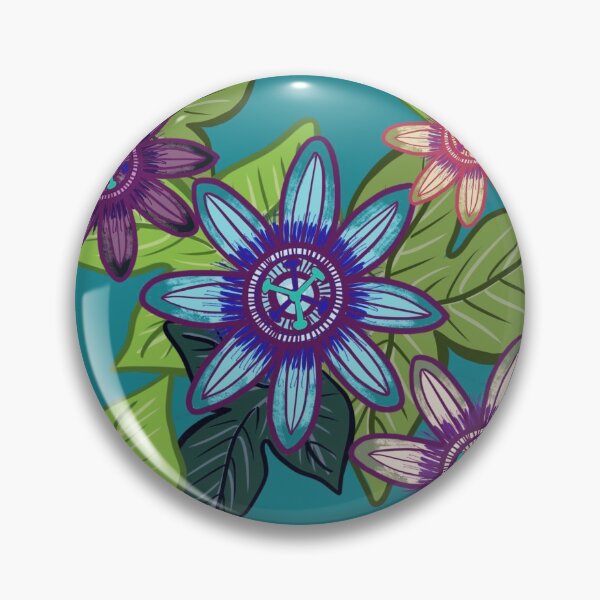Item preview, Passionfruit Flowers designed and sold by marisamartin.
