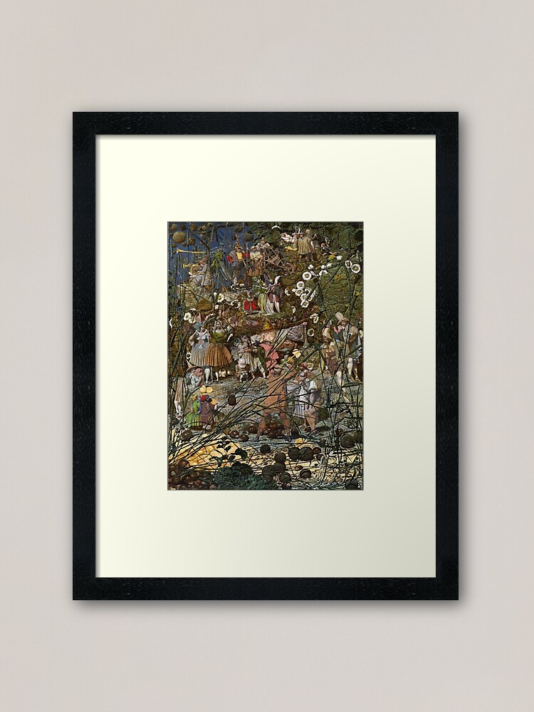 Art print POSTER Canvas Richard Dadd The Fairy Feller/'s Master Stroke