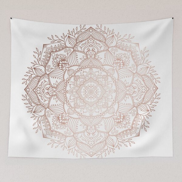 Item preview, Growing Mandala - Rosegold designed and sold by halconiandesign.