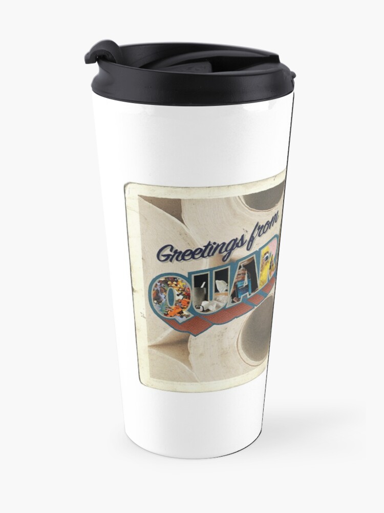 Alternate view of Quarantine Postcard Travel Mug