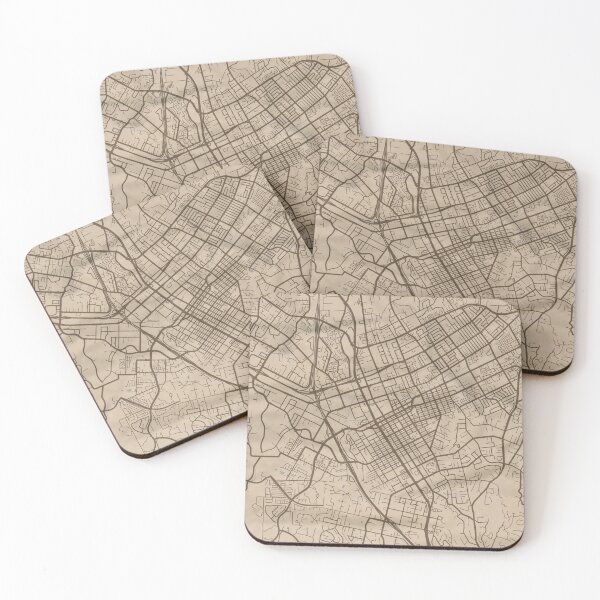 Item preview, Escondido Sepia Map designed and sold by CPTVDesign.