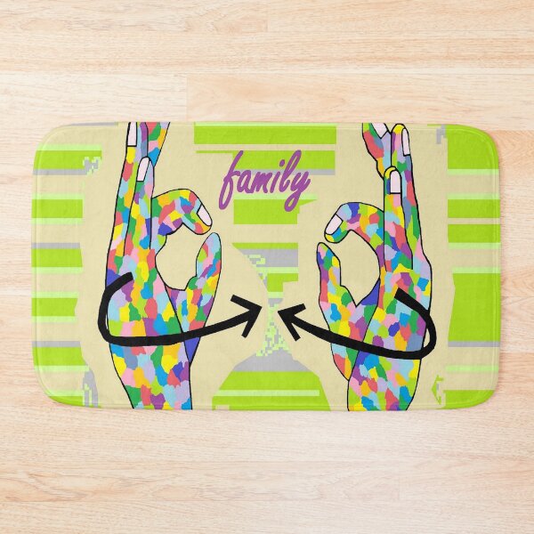 Item preview, American Sign Language FAMILY designed and sold by EloiseArt.