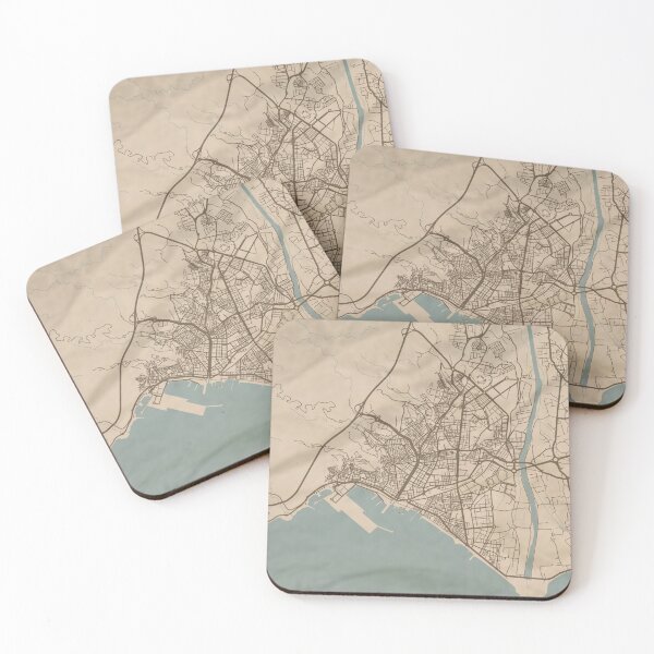 Item preview, Almeria Sepia Map designed and sold by CPTVDesign.