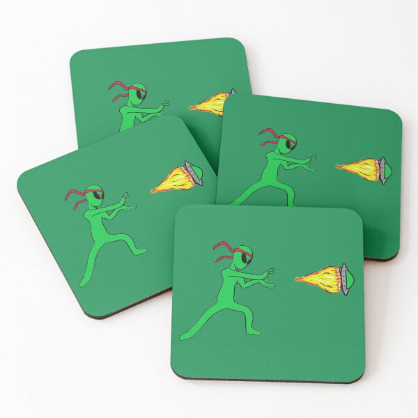 Item preview, Alien Attack designed and sold by CthulhusPajamas.