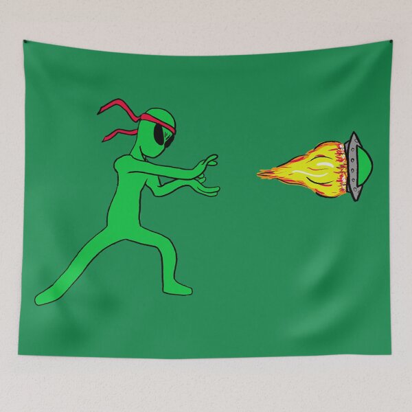 Item preview, Alien Attack designed and sold by CthulhusPajamas.