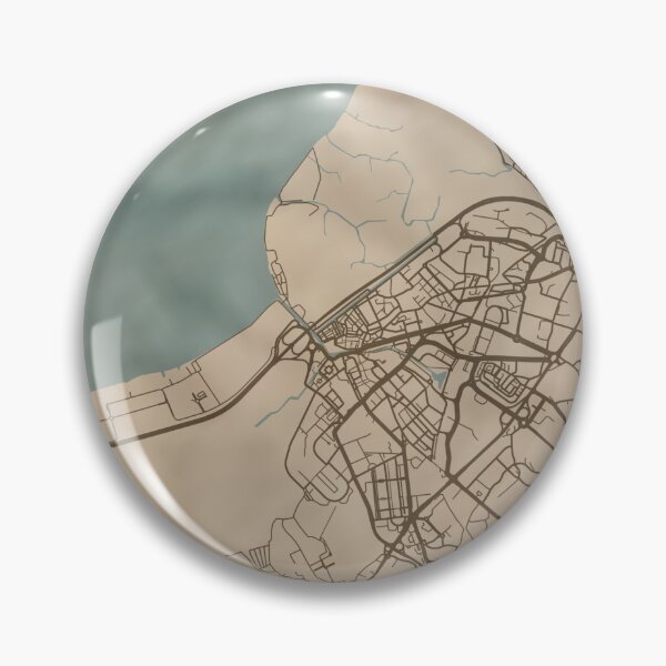Item preview, Aveiro Sepia Map designed and sold by CPTVDesign.