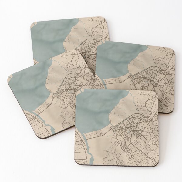 Item preview, Aveiro Sepia Map designed and sold by CPTVDesign.