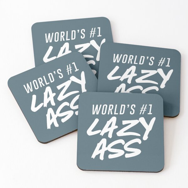 Item preview, World's #1 Lazy Ass Ver. 2 designed and sold by teeworthy.