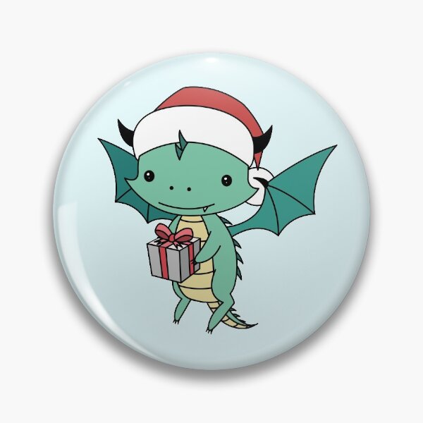 Item preview, Christmas dragon designed and sold by Laura Nagel.