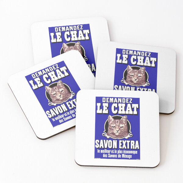 Item preview, Le Chat Savon Extra French Advertising Poster designed and sold by retrographics.