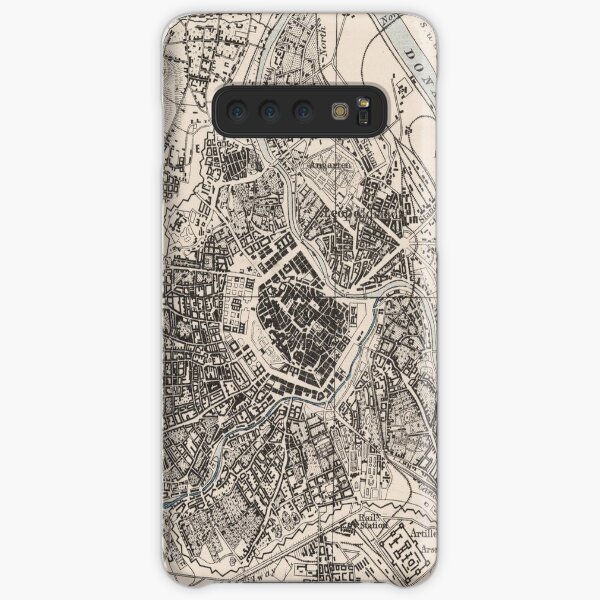 Vintage Map of Vienna Austria (1906) Samsung Galaxy Snap Case