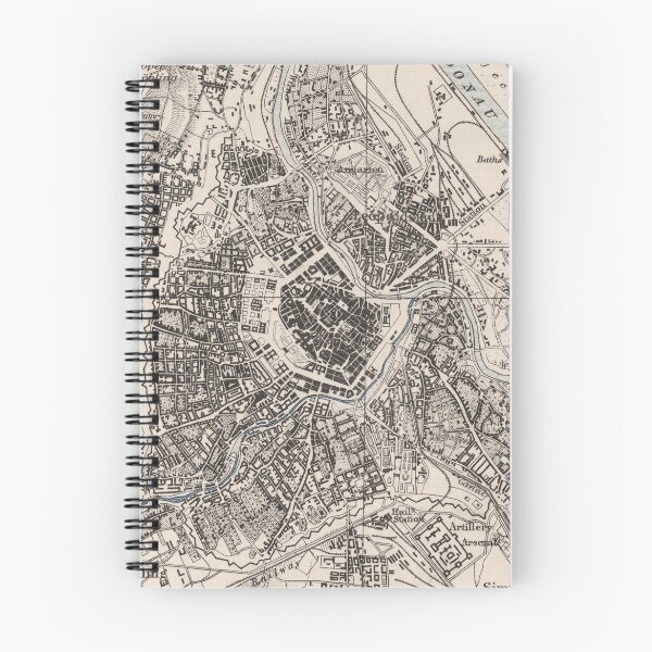 Item preview, Vintage Map of Vienna Austria (1906) designed and sold by BravuraMedia.