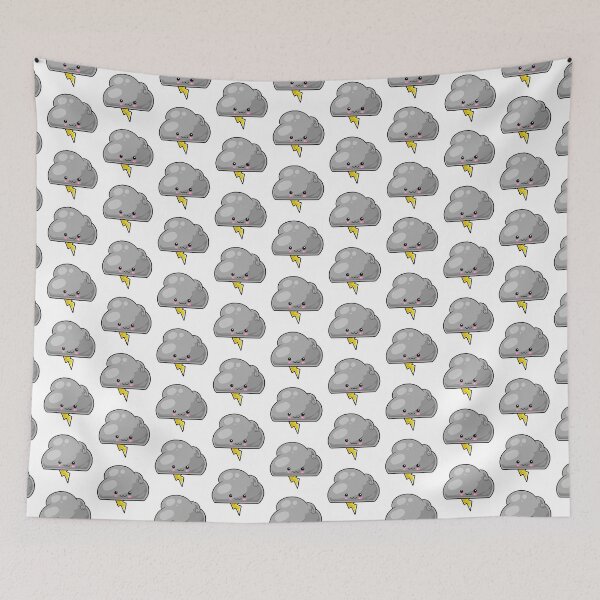 Item preview, Storm Cloud Weather Kawaii designed and sold by karspaul.