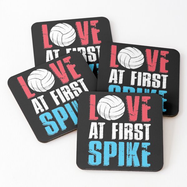 Item preview, Love At First Spike - Volleyball Lover Gift Design designed and sold by OM-That.