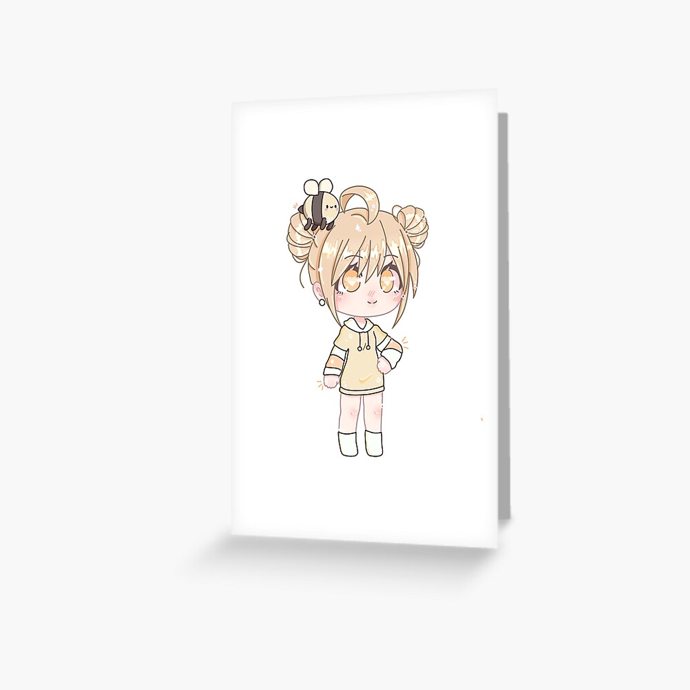 yandere~ - gacha edit Greeting Card for Sale by BambooBanana