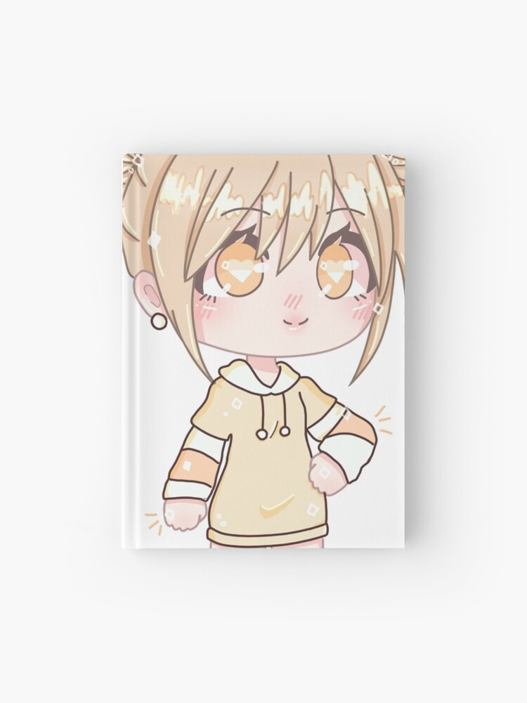 Cute Anime Girl - Gacha Edit Hardcover Journal for Sale by BambooBanana