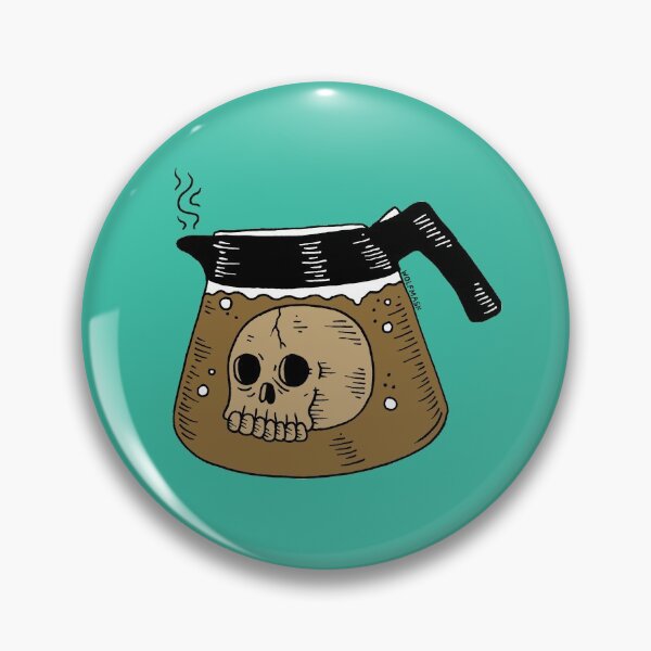 Item preview, Coffee Pot of Doom designed and sold by wolfmaskart.