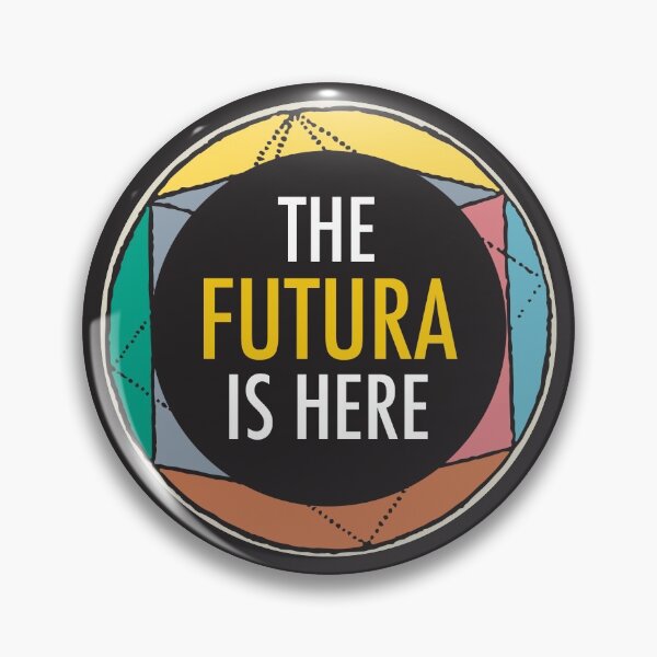 Item preview, The Futura is Here designed and sold by teeworthy.