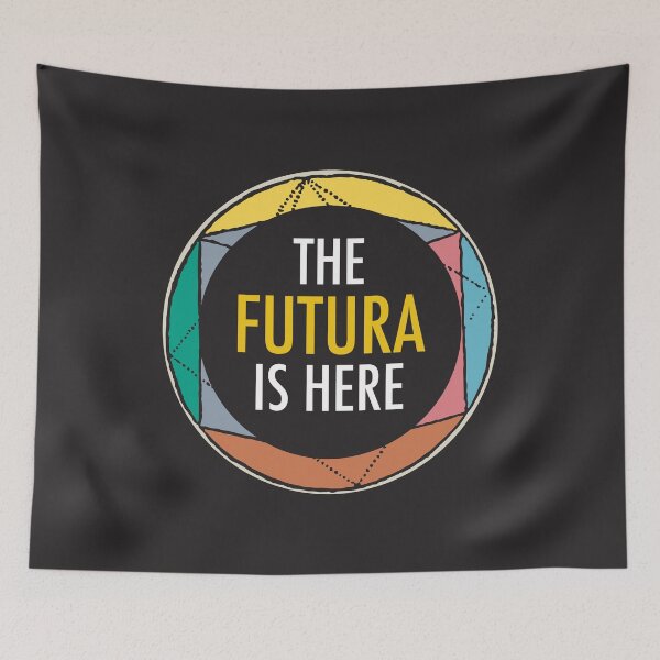 Item preview, The Futura is Here designed and sold by teeworthy.
