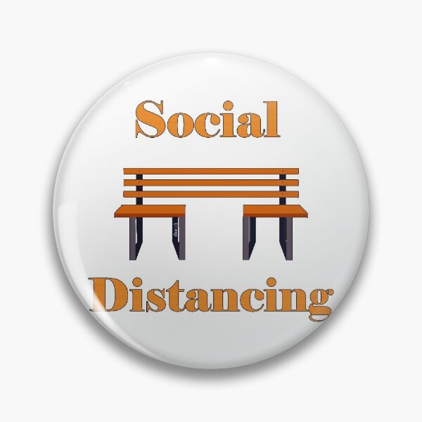Item preview, Social Distancing Park Bench designed and sold by Intriguing Eclectives by Janelle  K.