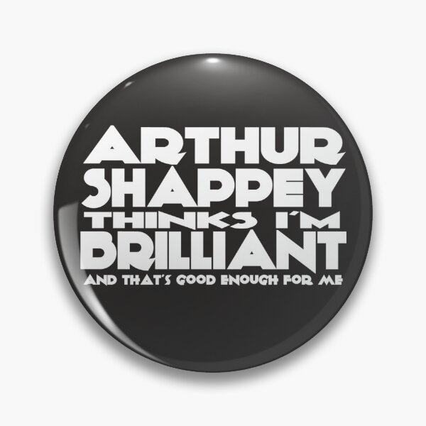 Item preview, Arthur Shappey thinks I'm Brilliant (new version) designed and sold by trisidael.