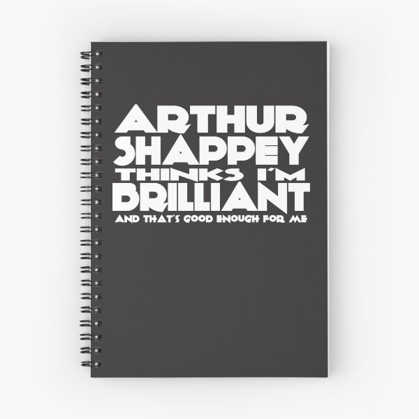 Item preview, Arthur Shappey thinks I'm Brilliant (new version) designed and sold by trisidael.