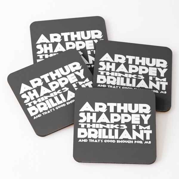 Item preview, Arthur Shappey thinks I'm Brilliant (new version) designed and sold by trisidael.
