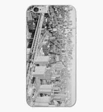 Vinilo o funda para iPhone Manhattan Black and White Photograph