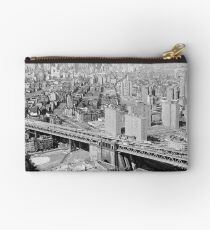 Bolso de mano Manhattan Black and White Photograph