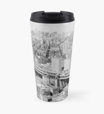 Taza de viaje Manhattan Black and White Photograph
