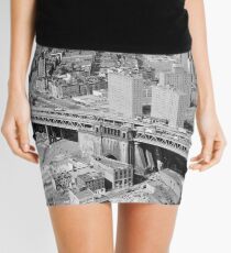 Minifalda Manhattan Black and White Photograph