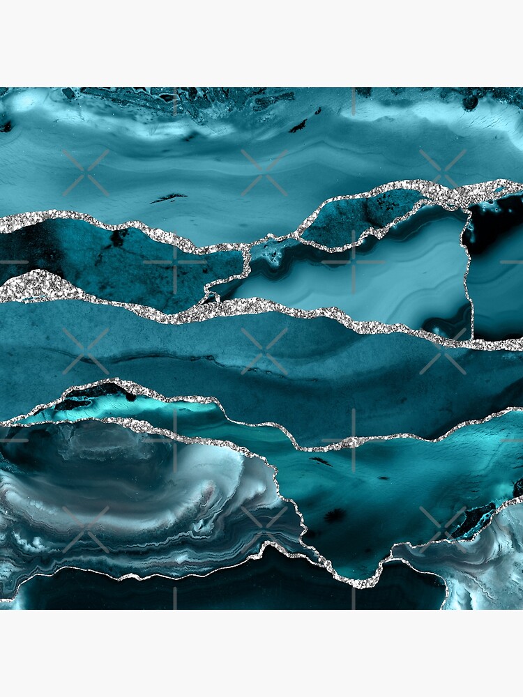 Trend Turquoise Marble Textures by MysticMarble