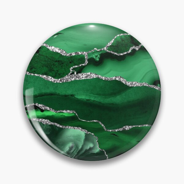 Item preview, Emerald Malachite Faux Marble Landscapes designed and sold by MysticMarble.