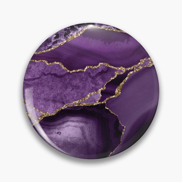 Item preview, Purple Faux Marble Abstract Landscapes designed and sold by MysticMarble.