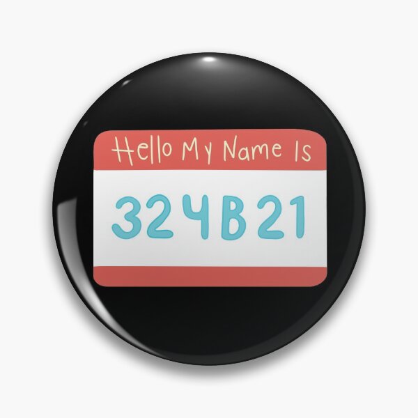 Item preview, 324B21 Cosima Name Tag Typography Quote  designed and sold by ShipperDesigns.