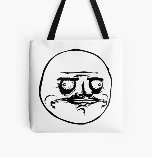 SAD TROLL FACE | Tote Bag