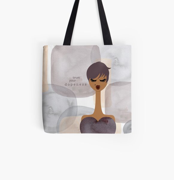 Trust Your Dopeness All Over Print Tote Bag