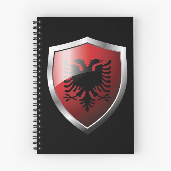 Item preview, Strong Albania Flag Shield Country designed and sold by HelloFromAja.