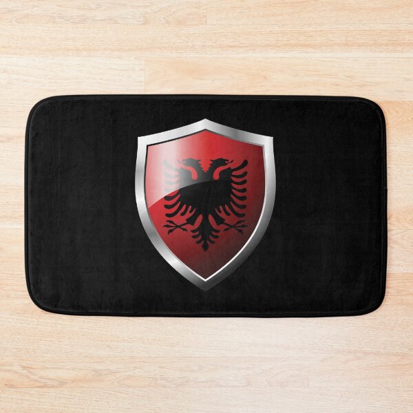 Item preview, Strong Albania Flag Shield Country designed and sold by HelloFromAja.