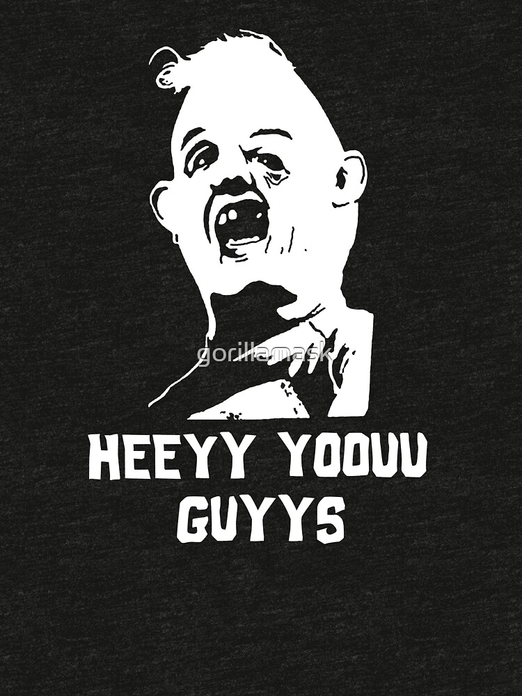 "Goonies Sloth " T-shirt by gorillamask | Redbubble