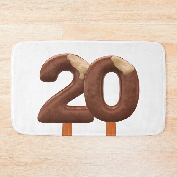 Item preview, 20 Ice Cream Twenty Number 3d Chocolate designed and sold by HelloFromAja.