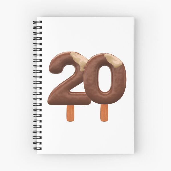 Item preview, 20 Ice Cream Twenty Number 3d Chocolate designed and sold by HelloFromAja.