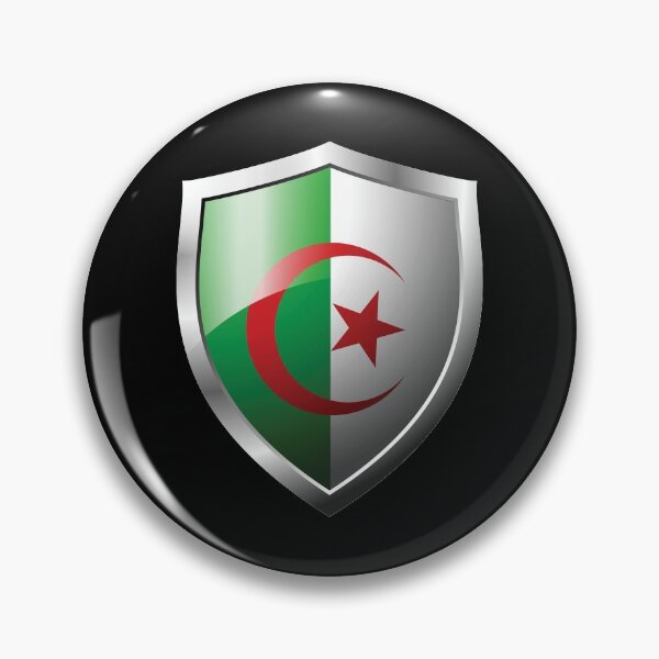 Item preview, Strong Algeria Flag Shield Country designed and sold by HelloFromAja.