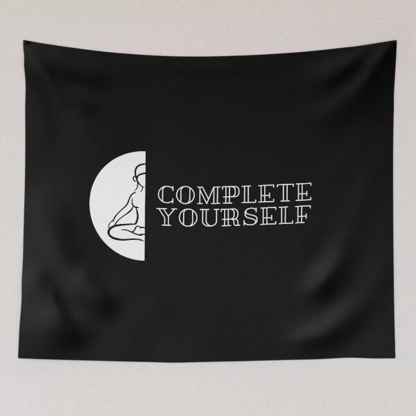 Item preview, Yoga Complete Yourself (wt) designed and sold by Puji Designs.