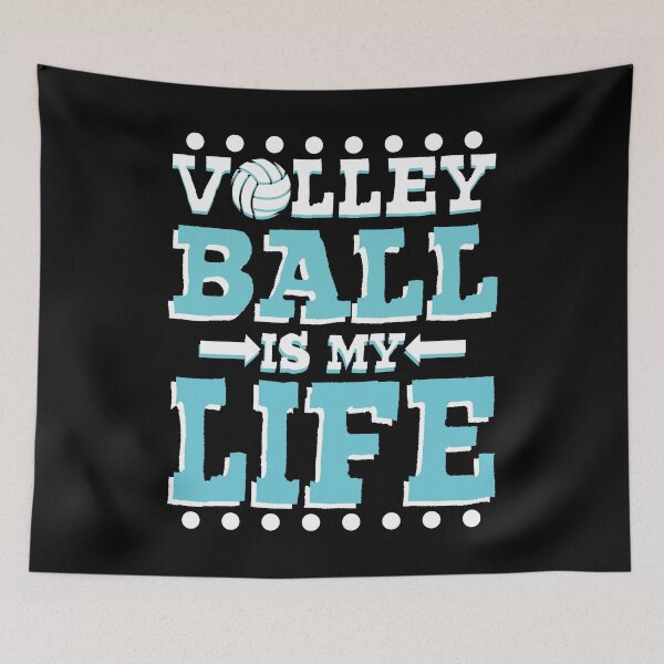Item preview, Volleyball Is My Life - Volleyball Lover Gift Design designed and sold by OM-That.