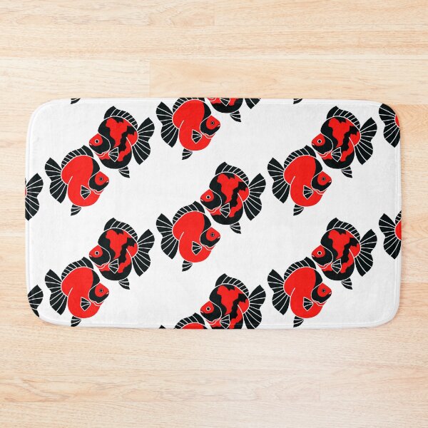 Item preview, Ryukin Red and Black Goldfish Logo 0407 designed and sold by Nosnah.