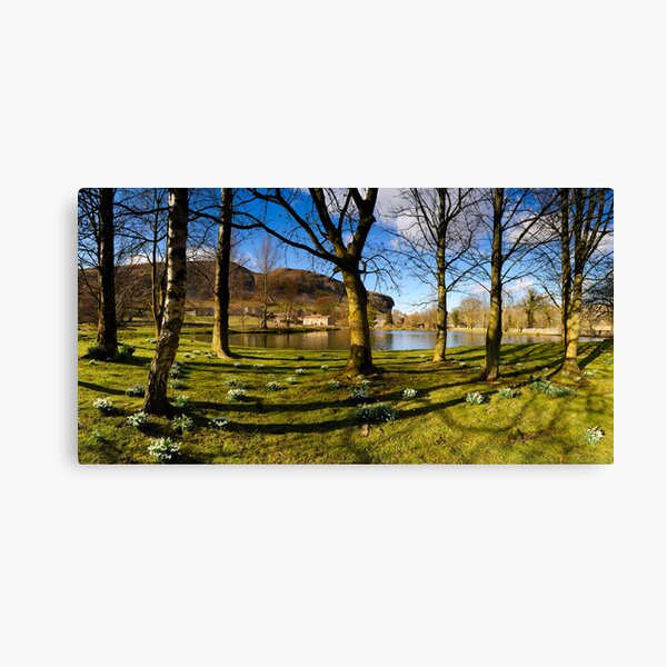 Kilnsey Crag from Kilnsey Park Panorama Canvas Print